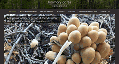 Desktop Screenshot of harmonyacres.ca